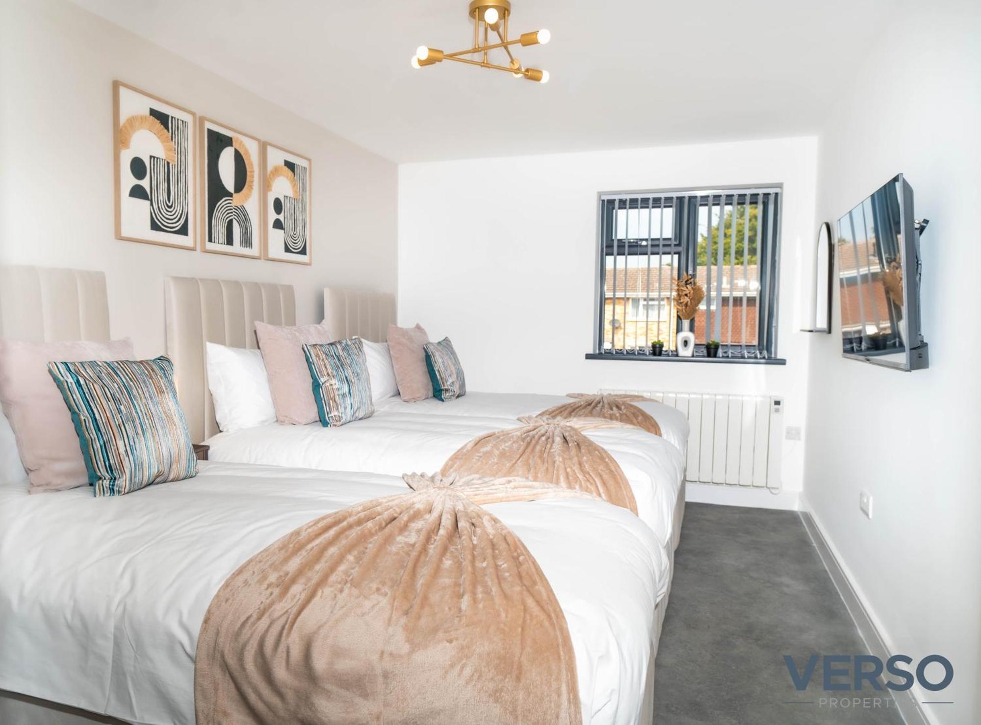 New 5 X Luxury Apartments In Derby, Ideal For Individuals, Couples, Business Or Corporate Guests, Close To Rolls Royce, Donington Park, East Midlands Airport Bagian luar foto